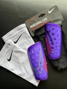 Комплект 3в1футбольні щитки Nike Mercurial Lite F8 фото